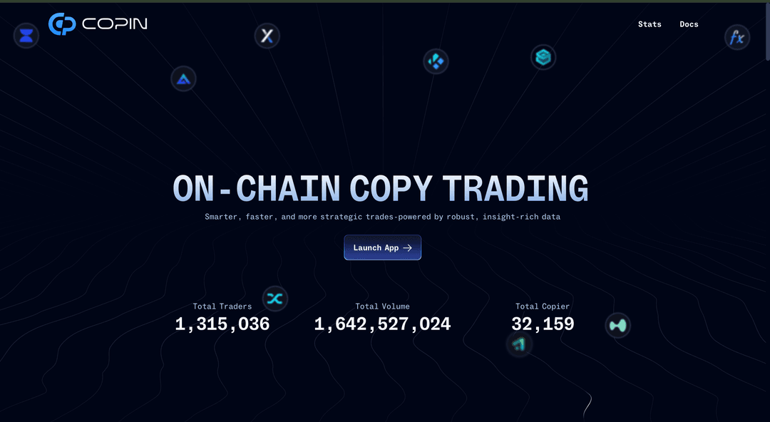 Copin - Copy Trading Platform Project